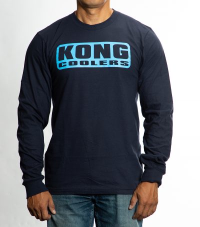 Kong Coolers Shirt Design-Navy Blue